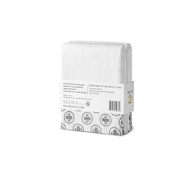 Skura Style TA-DA!™ Juego de toallas de cocina y platos 100% algodón de doble cara superabsorbentes, 2 unidades