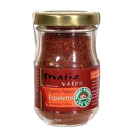 Matiz Organic Piment d'Espelette Pepper from Basque France, 1.58 Ounce