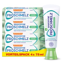 Sensodyne ProSchmelz Daily Toothpaste, 75 ml, Toothpaste for Advanced Enamel Protection - Strengthens, Protects, Tastes