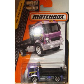 2016 Matchbox MBX Construction Pit King 55/125 Purple/Black