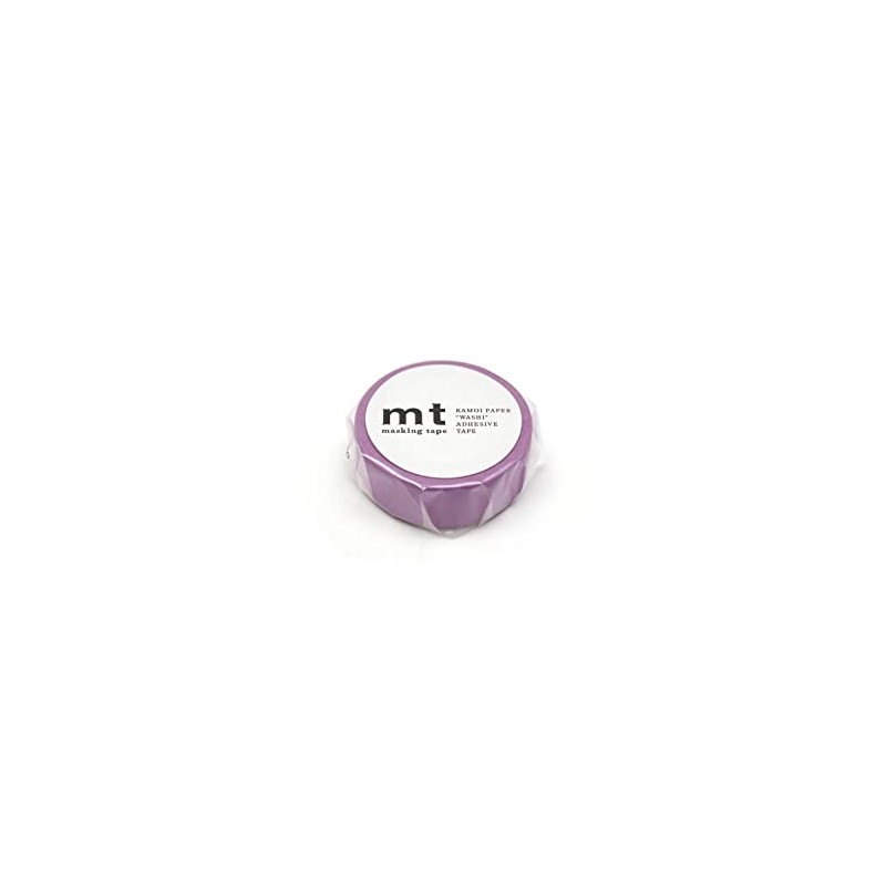 MT Washi Cinta adhesiva - Morado mate - 1 rollo