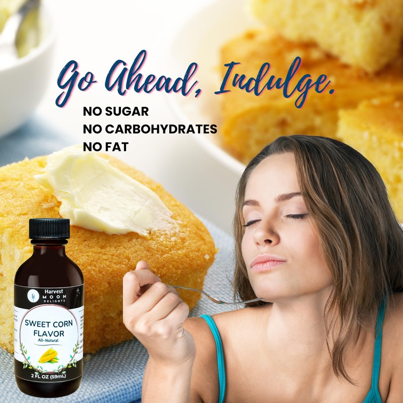 Natural Sweet Corn Flavor Extract - 2 oz - Water-Soluble
