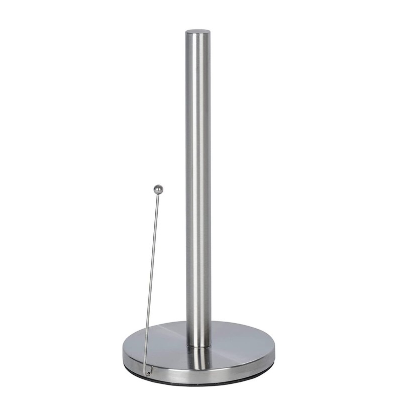 Wenko Kitchen roll Holder Clayton, Stainless_Steel Silver, 15 x 15