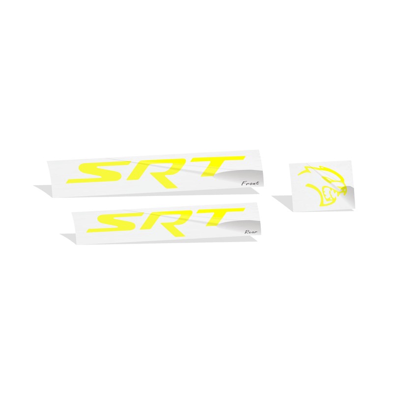 Reflective Concepts - SRT Badge Overlay Decal Stickers - Grille