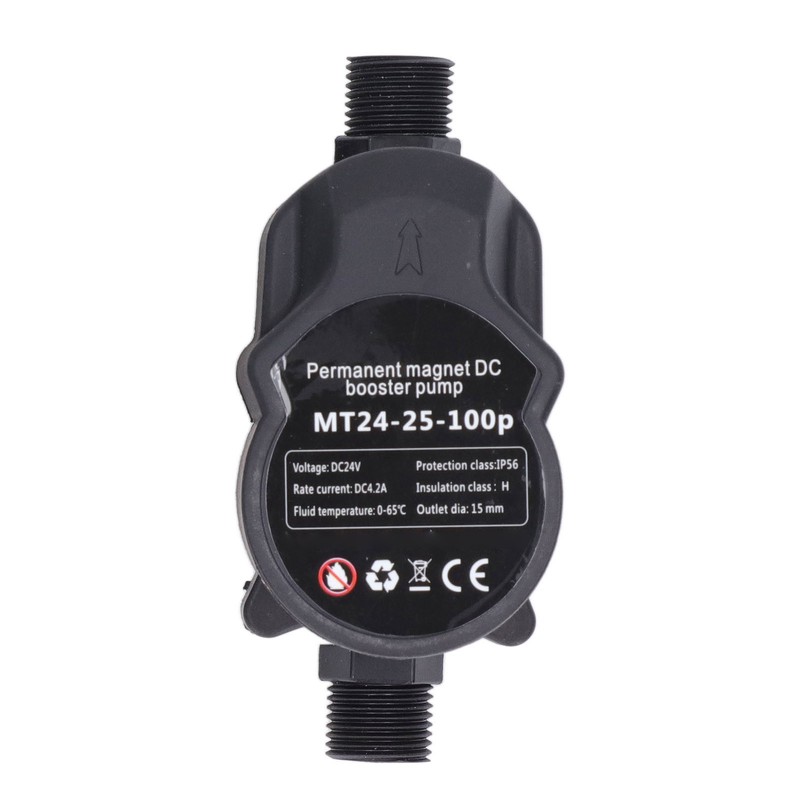 Booster Pump Automatic Water Pressure Shower Boosting Recirculating Wall Mount