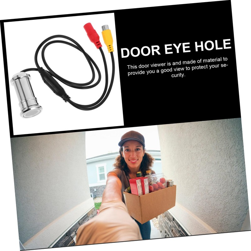 DOITOOL Security Peephole Viewer 3.6mm Lens 800tvl Door Eye Hole