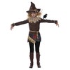 Creepy Scarecrow Costume for Girls Medium