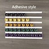 6-Piece Adhesive Coffee Capsule Holder Set, 30cm Wall-Mount Pod Storage