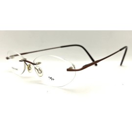 M+ New M + Eyeglasses MOD 1070 Cinnamon 49-18-137 With Generic Case
