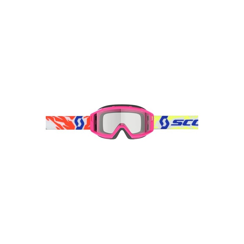 Scott Primal Children's MX Goggle Cross/MTB Glasses Pink/Clear