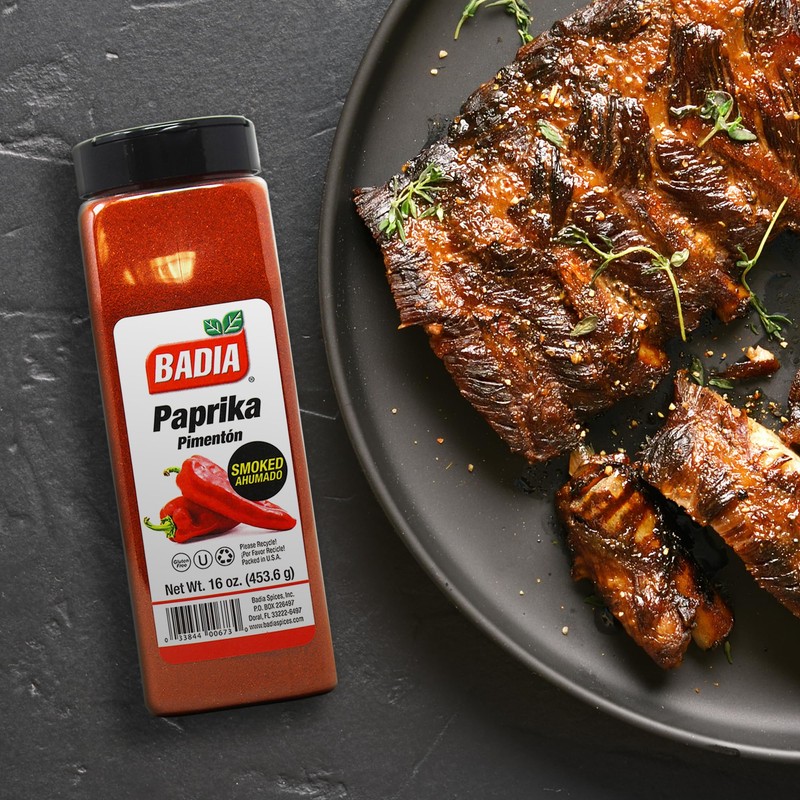 Badia Smoked Paprika, 16 oz - Rich, Smoky Flavor for