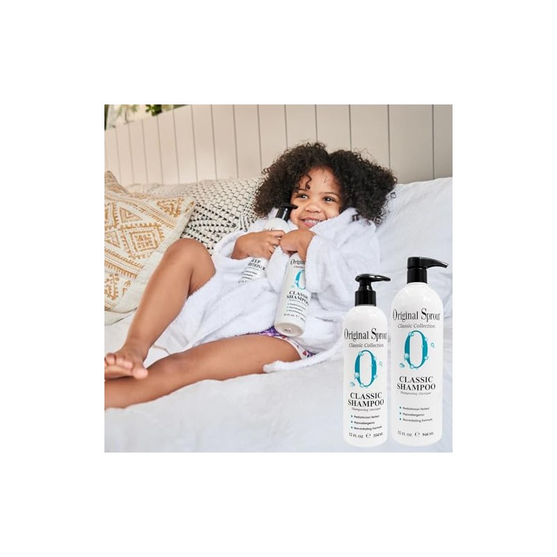Original Sprout Natural Shampoo. Organic Sulfate Free Shampoo for All