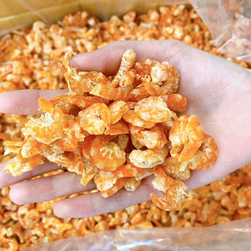 Premium Grade Thailand Dried Shrimp, No Shell, Head & Tail