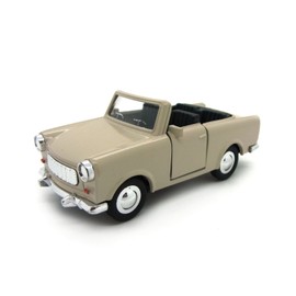 Trabbi Trabant 601 DDR Small Car 1989/1990 Symbol KultfahrzDHg Model Car Trabi Car 1:32 Beige (Cabrio)