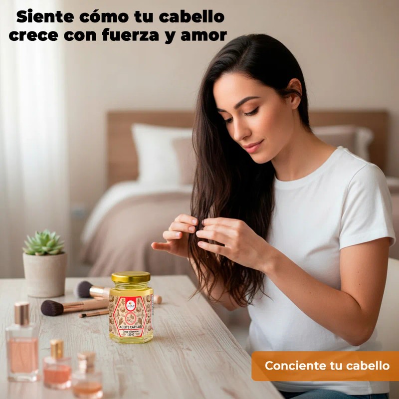 Aceite Capilar Crecimiento Coco Y Romero 120g Ga Tlali