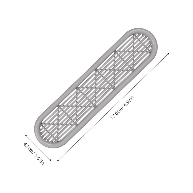 Gatuida 4pcs Plastic Ventilation Grille for Wardrobe and Shoe Cabinet