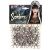 WIDMANN Idena 5382 50 Mini Spiders, Black Plastic, 15.8 x
