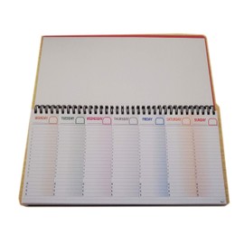 Table Planner 30 x 14 cm (Unique Layout - English)