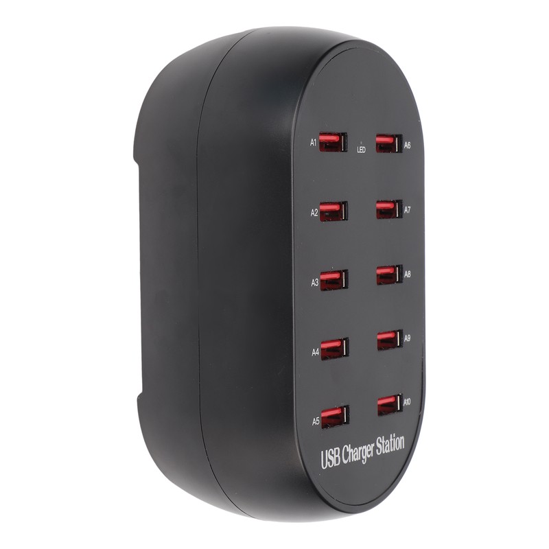 USB Charging Station 10 Port Small Desktop USB Fast Charging