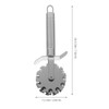 Meat Tenderizer Roller- Stainless Steel 5 Wheel Meat Rolling Hammer