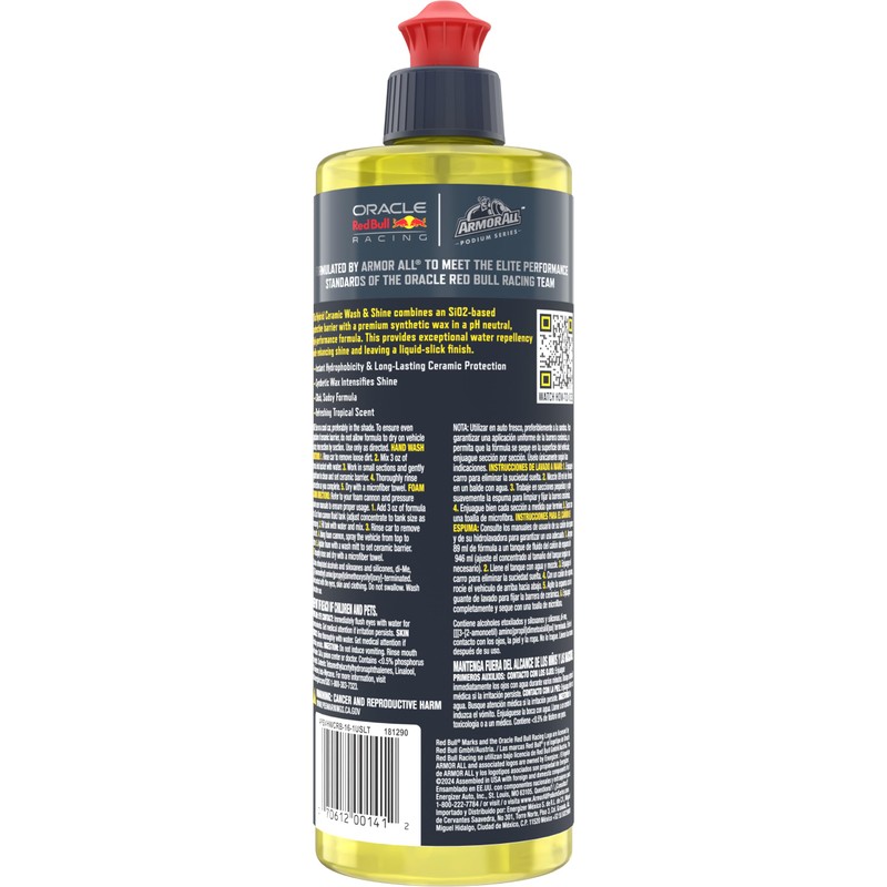 Armor All Podium Series Hybrid Ceramic Wash & Shine, 16