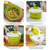 SANON 5 L Salad Spinner, Kitchen Aid Salad Dryer for