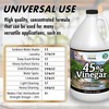 Nature's Freedom 45% Concentrated Vinegar, 1 Gallon with “How to