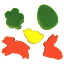Easter Sponge Painting Set (Pack of 5)