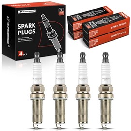 A-Premium Iridium Platinum Bujías compatibles con Nissan Altima 2007-2013, Rogue, Rogue Select, Sentra, Versa, Versa Note, Frontier, NV200 y City Express y Suzuki Equator, paquete de 4