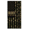 Camo USA Flag Faith Beach Towel, Large Absorbent Quick Dry