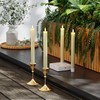 Rechargeable Flameless Taper Candles, Real Wax 9.6 Inch LED Candlesticks
