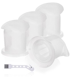 Leadaybetter Leadaybetter 4 St1ck Filter f1r Vorwerk Kobold VC100 Akku Staubsauger VC 100 Schmutzfilter Ersatzfilter f1r Vorwerk VC 100 Handstaubsauger