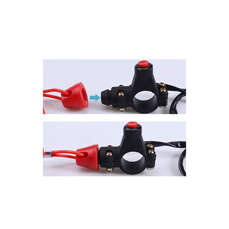 ZOOKOTO 49CC 22MM Stop Kill Switch ATV Quad Dirt Bike
