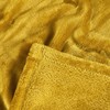 Home Soft Things Golden Spice Solid Flannel Fleece Throw Blanket,