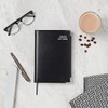 Executive Edition A5 2025 Diary Day A Page - Black