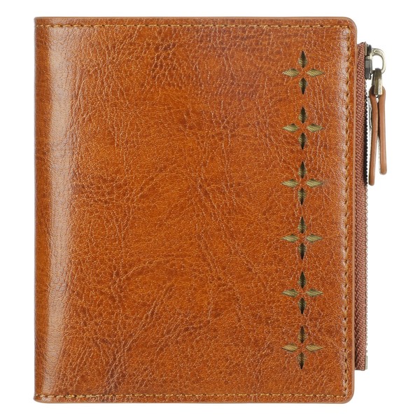 Lavemi Ultra Thin Small Compact Leather Womens Girls Wallets RFID