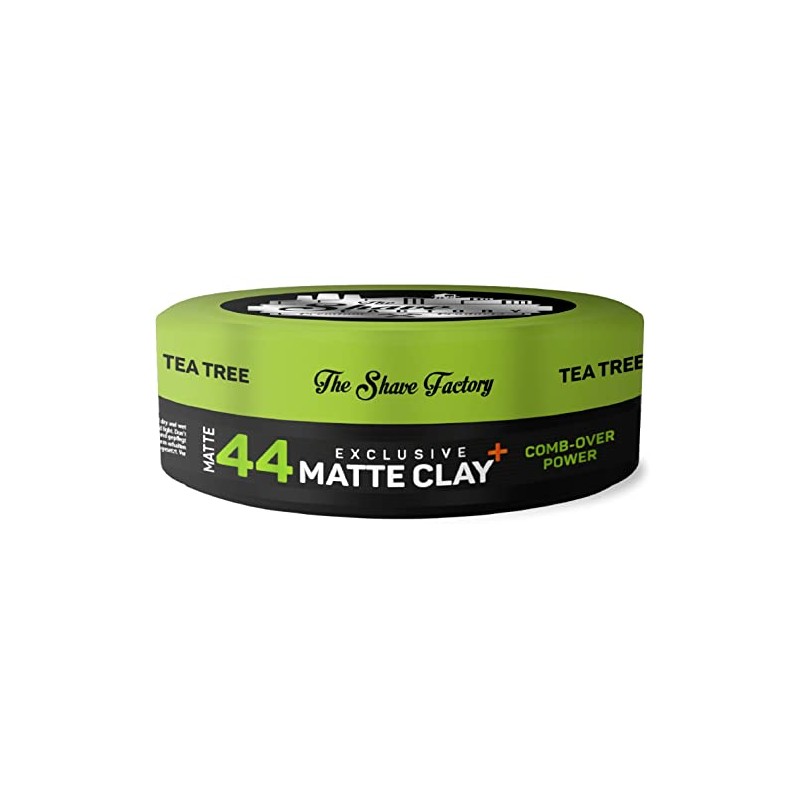 the shave factory Exclusive Matte Clay 150ml 44 Comb-Over Power