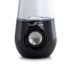 beFree Sound Bluetooth LED Dancing Water Multimedia Speakers in Black,