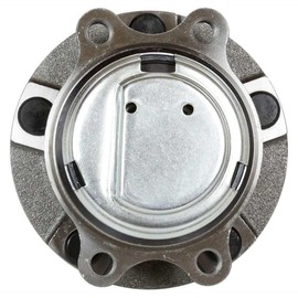 popxsdo Wheel Hub and Bearing Assembly Right Passenger Left Driver Rear Front Side Polished Protected with ABS Sensor 5 Lugs HB613336