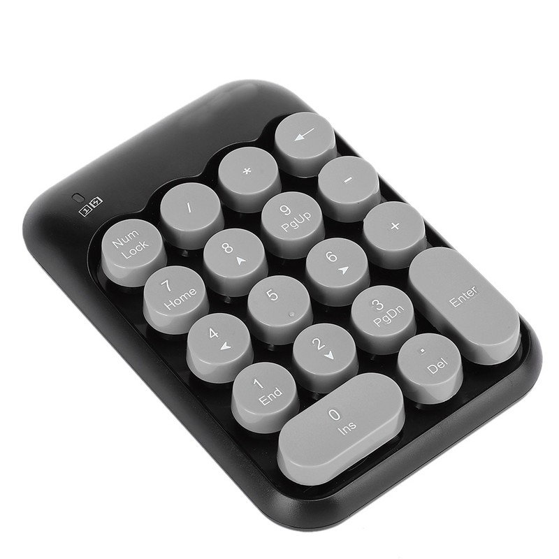 2.4G Wireless Keyboard Mini 18 Keys Numeric Keypad Comfortable Typing