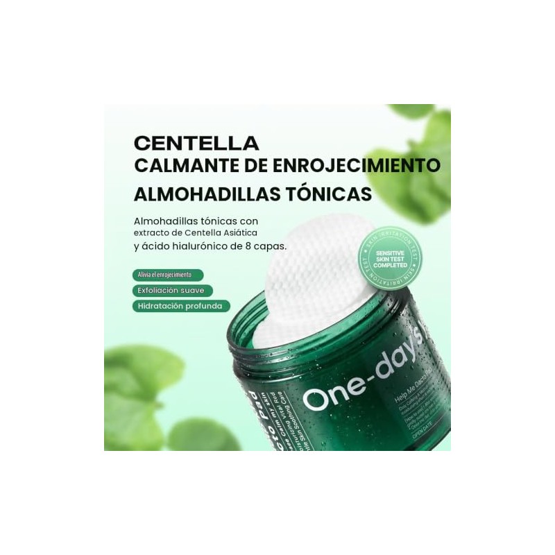 One-day's You Help Me Dacto Pad, 60 Almohadillas, Exfoliante e