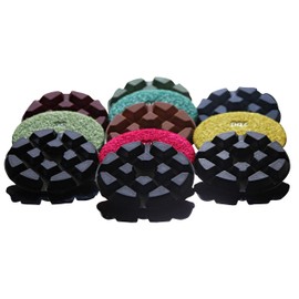 diamond floor polishing pads for floor concrete marble polishing - Set of 7 pads by Stadea