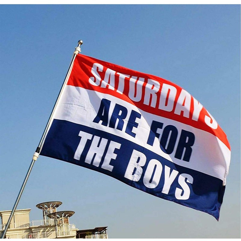 Rhungift 2Pack Full Send Flag and Saturdays for The Boys