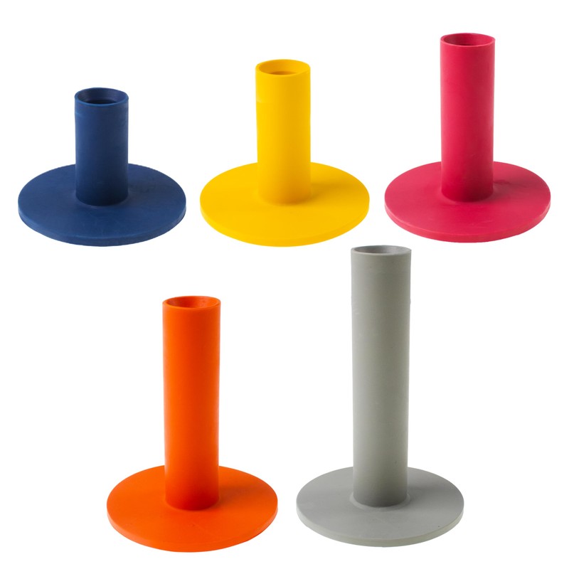 ECADDIE Rubber Golf Tees - Suitable for Driving Range Mats,