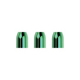 L.Style Copas new champagne ring verde premium 3 unidades