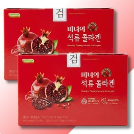 Rosina Beauty's Pomegranate Collagen 25g / 로지나 미녀의 석류콜라겐 25gX25포x2박스 석류농축액 피쉬콜라겐