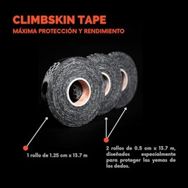 CLIMBSKIN Finger Tape, Black, One Size