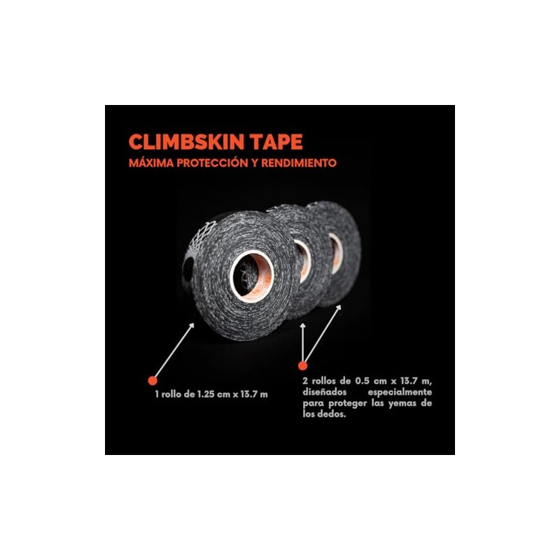 CLIMBSKIN Finger Tape, Black, One Size