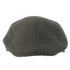 KATCH Men's Newsboy Caps Peaky Winter Tweed Gatsby Beret Herringbone
