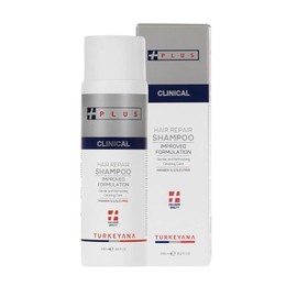 TURKEYANA PLUS Champú Clínico Reparador Del Cabello - Crecimiento, Anti-Adelgazamiento, Recrecimiento, Fórmula Vegana, Adultos  Biotina, Queratina,...